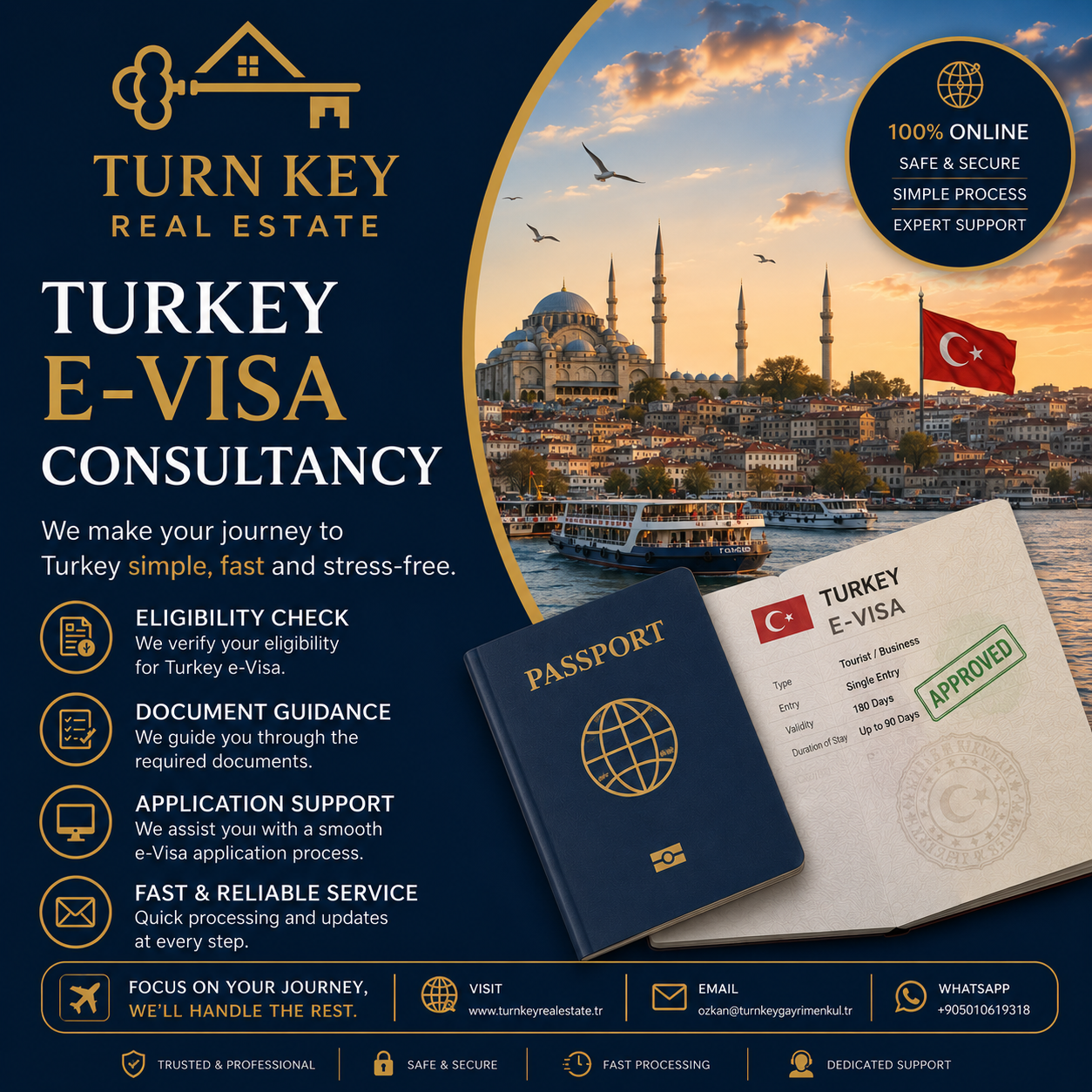 TURKEY E-VISA CONSULTANCY SERVICES