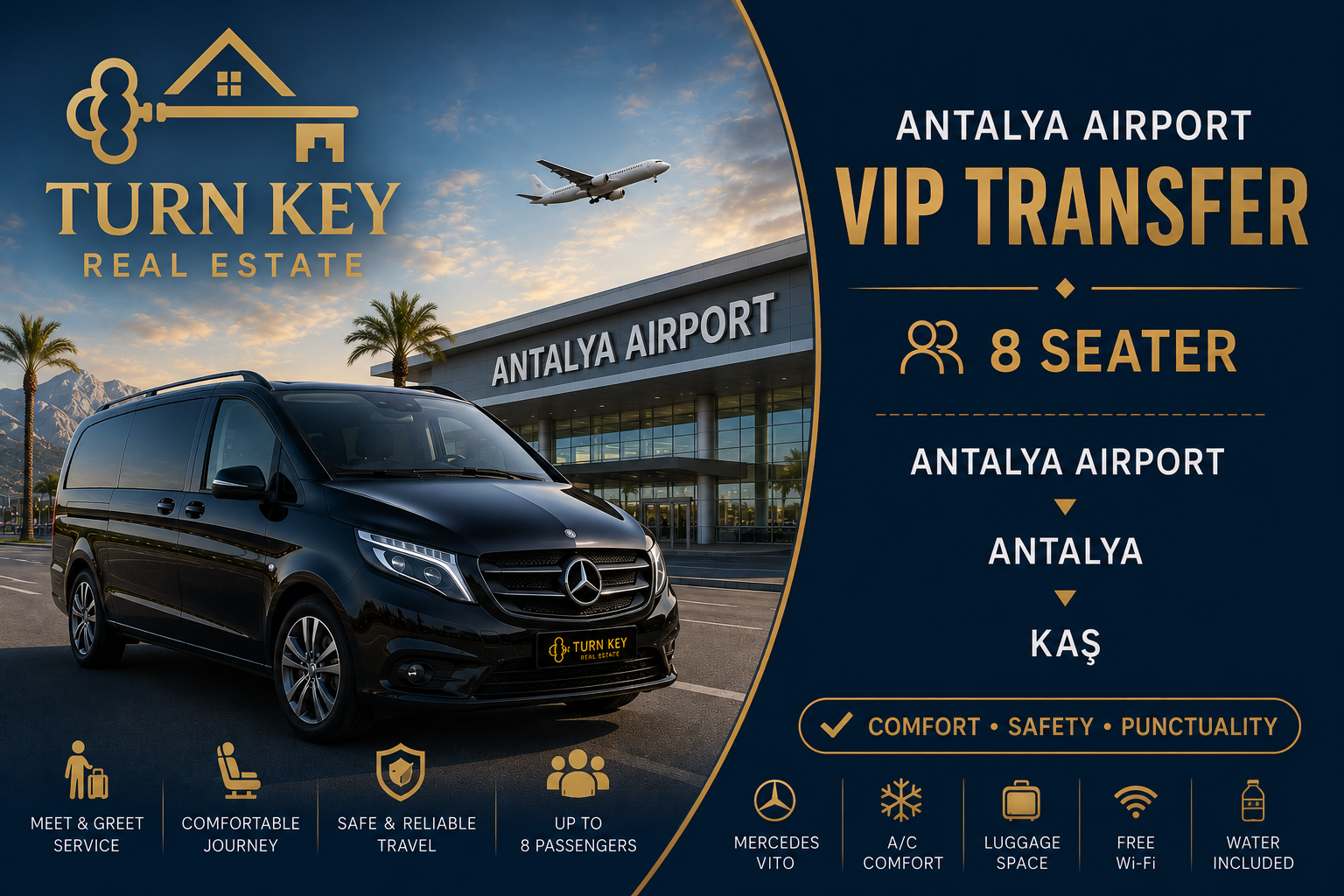 ANTALYA AIRPORT VIP TRANSFER