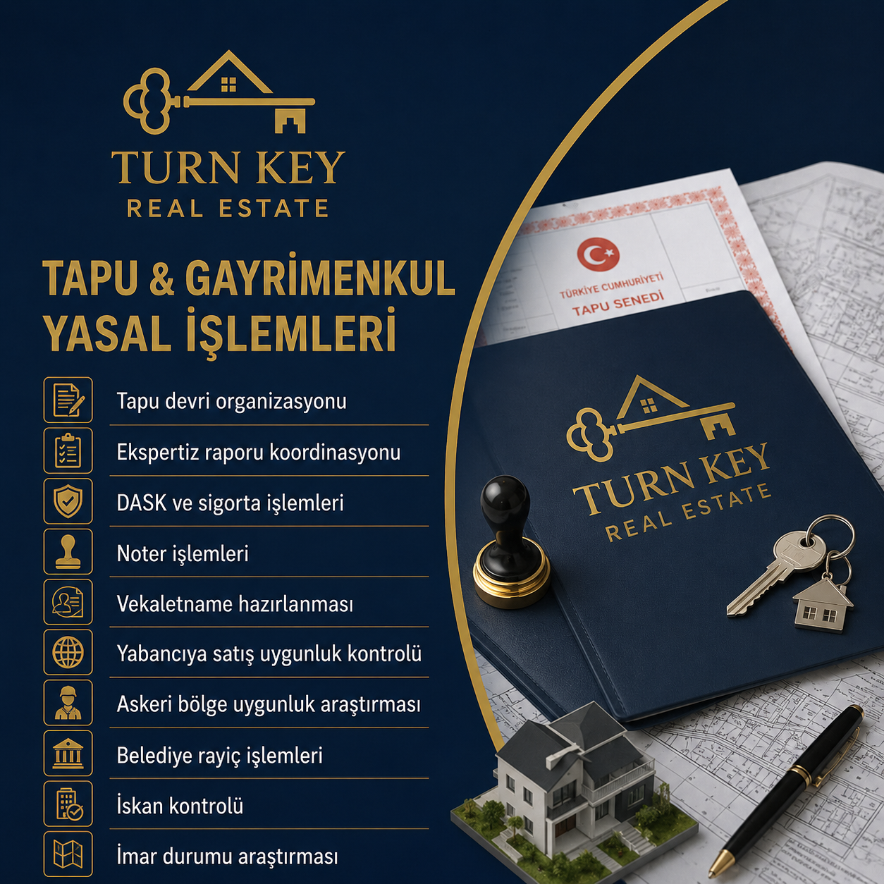Tapu & Gayrimenkul Yasal İşlemleri